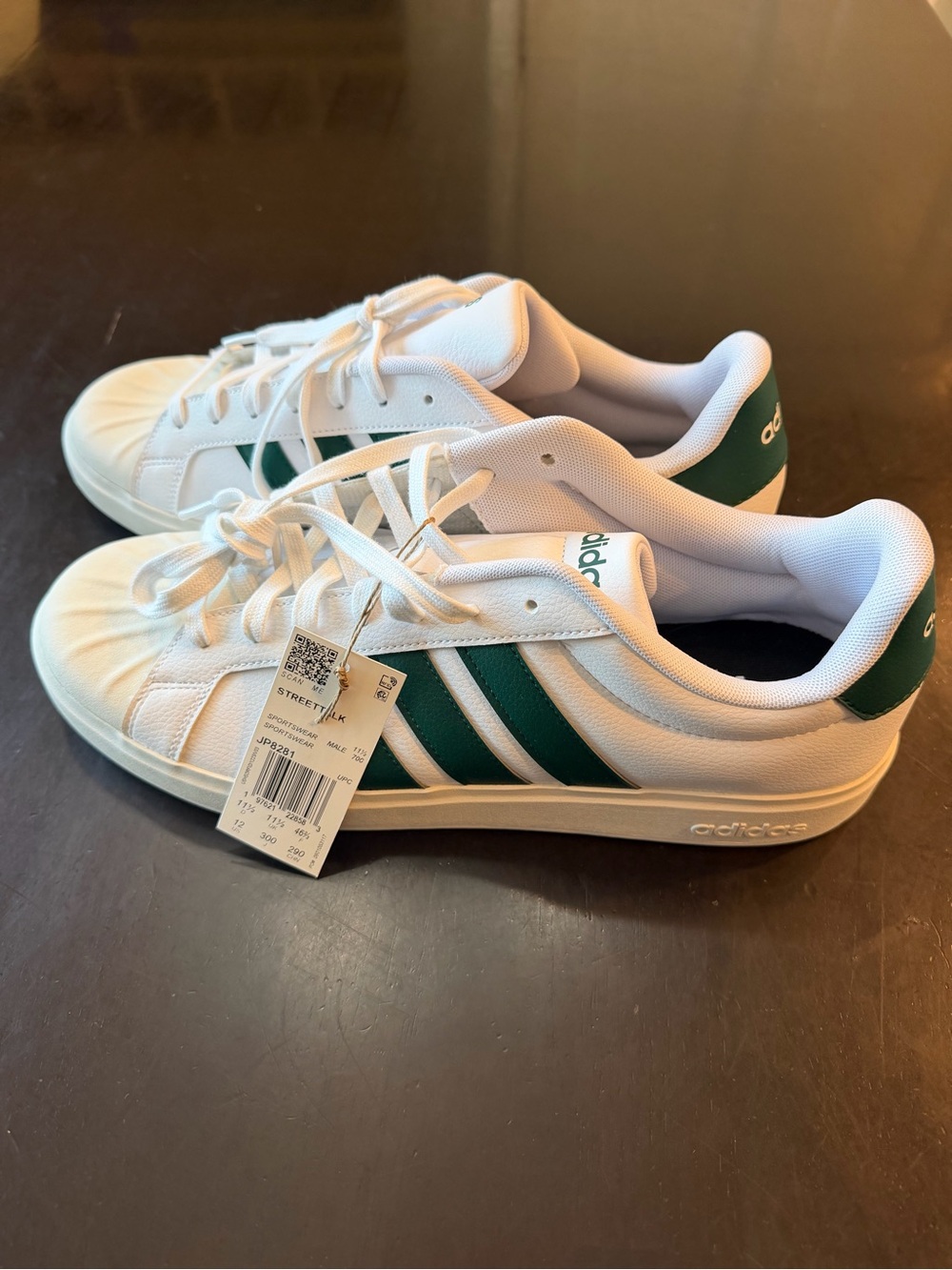 Adidas Streettalk White Collegiate Green - Picture 3 of 7